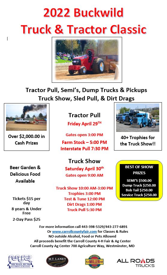 Buckwild Truck & Tractor Classic Tractor Pull